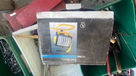 Portable Halogen Floodlight Work Light