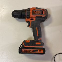 Black & Decker cordless Drill