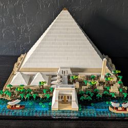 LEGO Pyramid of Giza. Complete with extra parts and box. $70