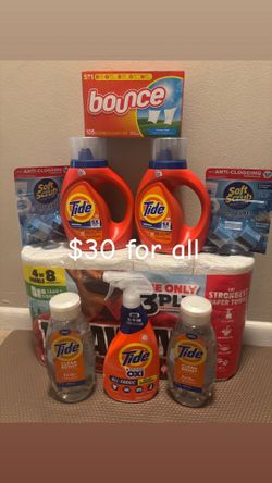 Tide detergent bundle