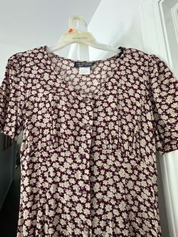 All That Jazz Floral Button-Front Dress