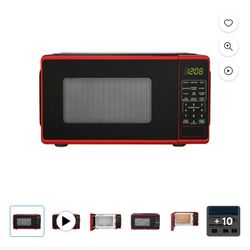 Red Microwave 