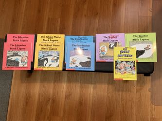 Black Lagoon Book Series-  The Librarian, Teacher, Principal… Mike Thaler