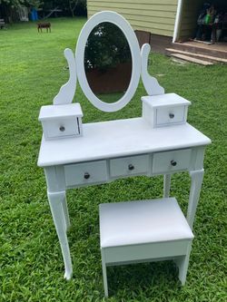 White Vanity