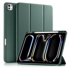 Compatible with iPad Pro 13” Case (M5/M4) 2025/2024, for iPad 13 Pro Case with Pencil Holder, Slim Trifold Stand Protective Cover with Soft TPU Back, 