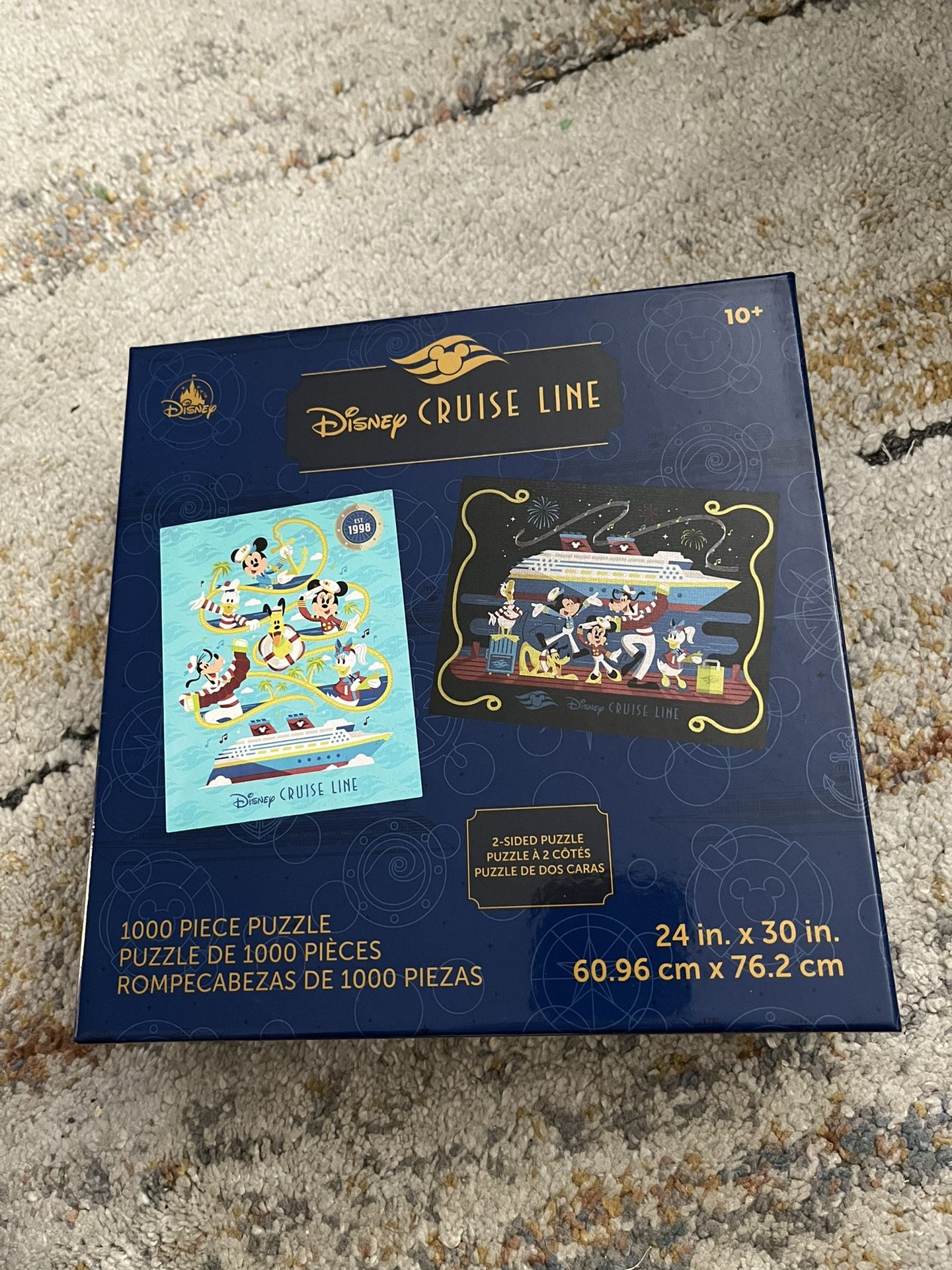 Two Sided Disney 1000 Piece Puzzle 