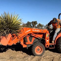  Tractor Work  - Weed Scraping - Bush Hogging 