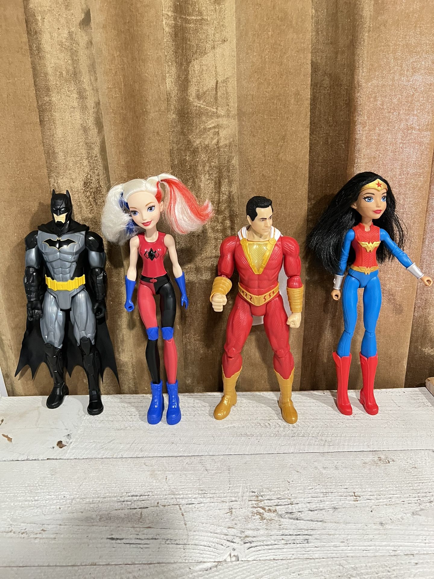 DC Action 11” figure Set 4 pieces lots