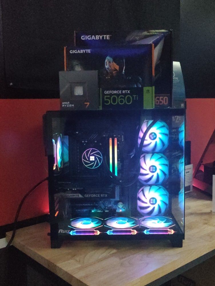 The New RTX 5060TI PC **Financing Options Available**