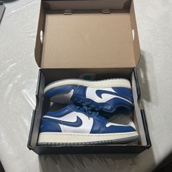 Air Jordan 1 Low SE (GS) Industrial Blue