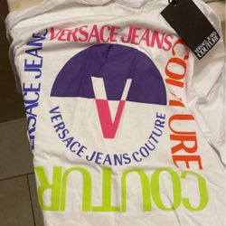 Versace Jean Couture Shirt,  Size: L