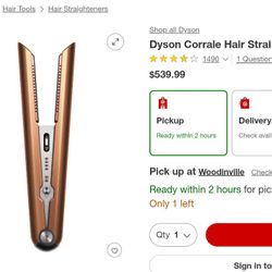 Dyson Corrale Hair Straightener