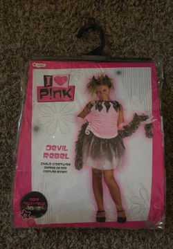 Halloween Costume Devil Rebel Girls 10-12
