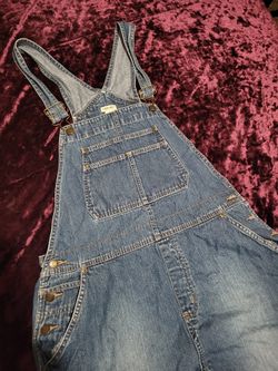 Cherokee Denim Overalls Size Large