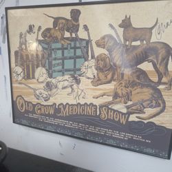 Signed Poster And Framed