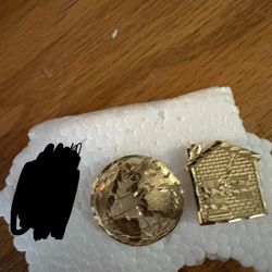 Gold Earrings 