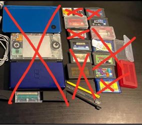 Nintendo ds Gameboy advance video games please read description