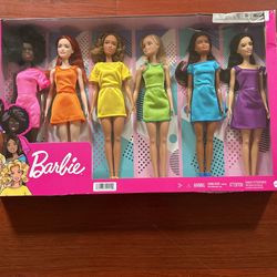 BARBIE Rainbow Fashion Doll -6 pack for Sale in Bowie, MD - OfferUp
