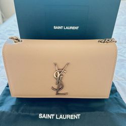 Saint Laurent Kate leather shoulder bag women