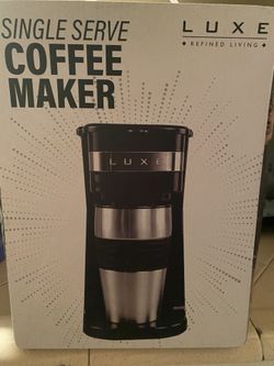 Single serve coffee maker