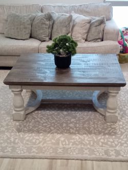 Center table wood