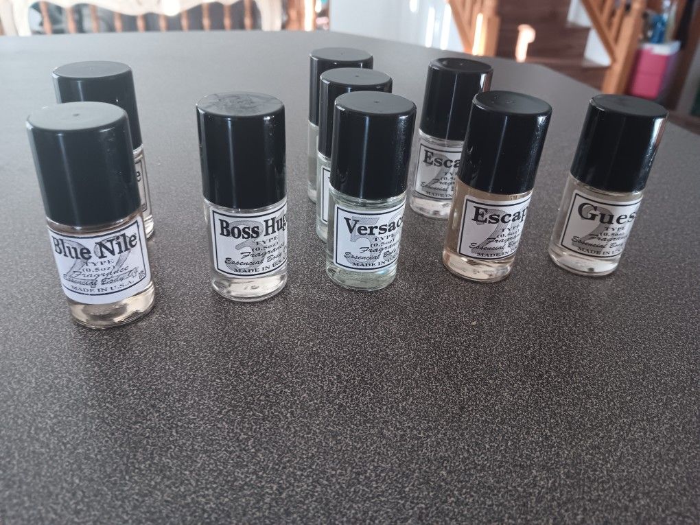 Variety Of Body Oils