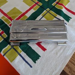 Art Deco MCM Antique Vintage Chrome Cigarette Box, Case, Holder mid century