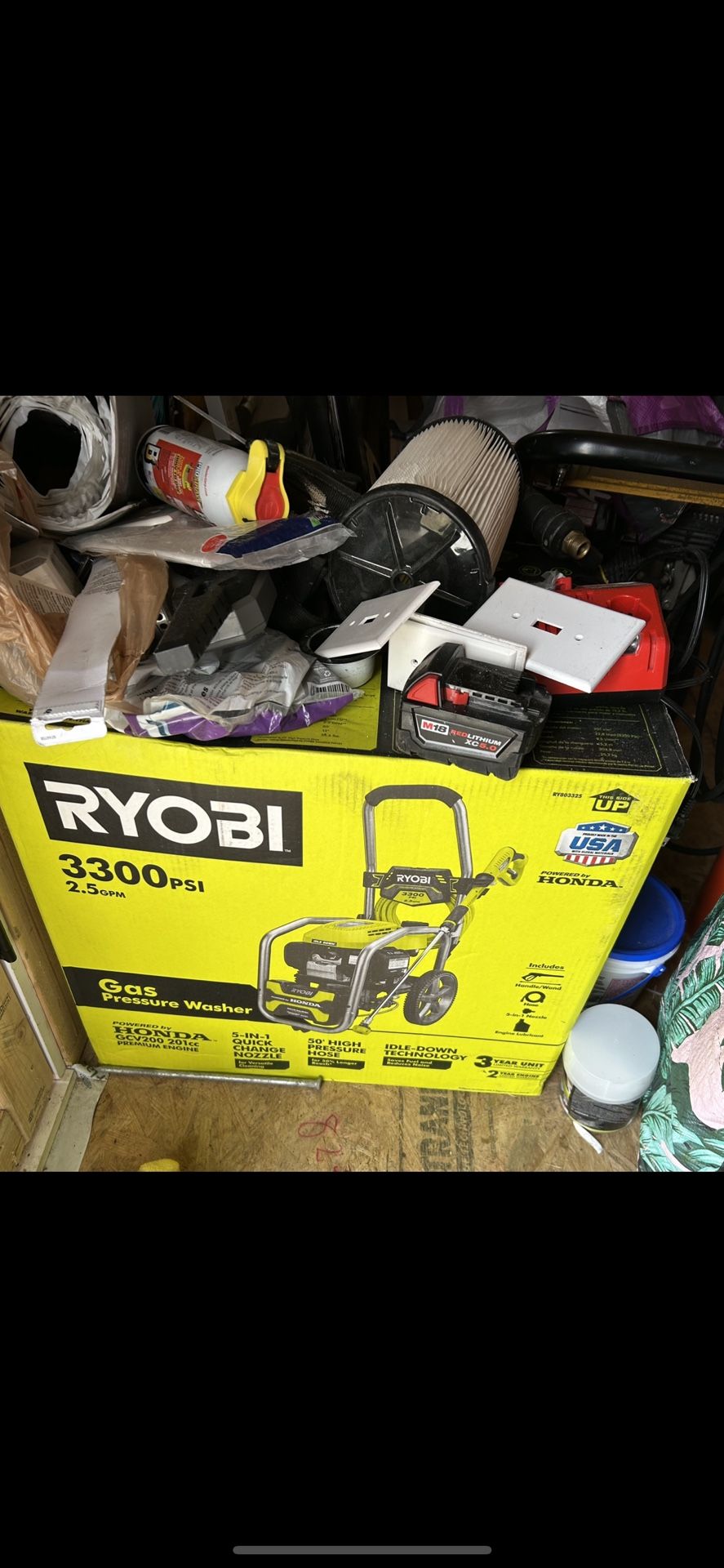 RYOBI 3,300 Psi With Honda Power Engine 