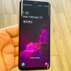 SAMSUNG  Galaxy S9, Factorý  Ùnlocked,  Excellent Condition 