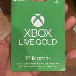 XBOX Live brand New