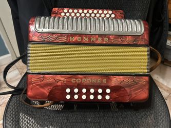Hecho en Alemania Hohner Corona II ,  Classic Accordion, Acordeon . FBE , FA