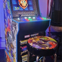Marvel Vs Capcom Arcade1up Cabinet With Over 15,000 Retro Video Games 