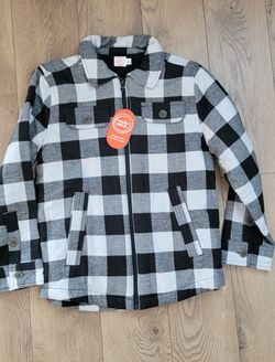 New boy jacket/ shacket size l (10/12)
