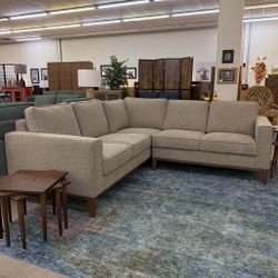 Oatmeal Color Corner Sectional