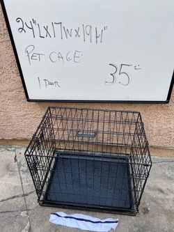 Small Wire Pet Cage with Tray