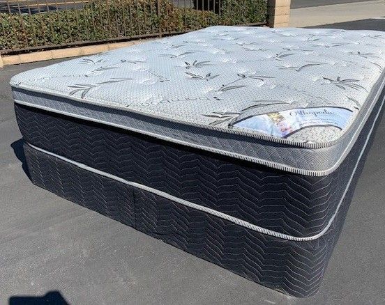 Queen Ortho Bamboo Pillow Top!!