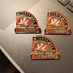 1997 Buccaneers Logo Pins