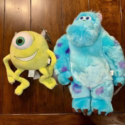 Monsters Inc. Plush Set
