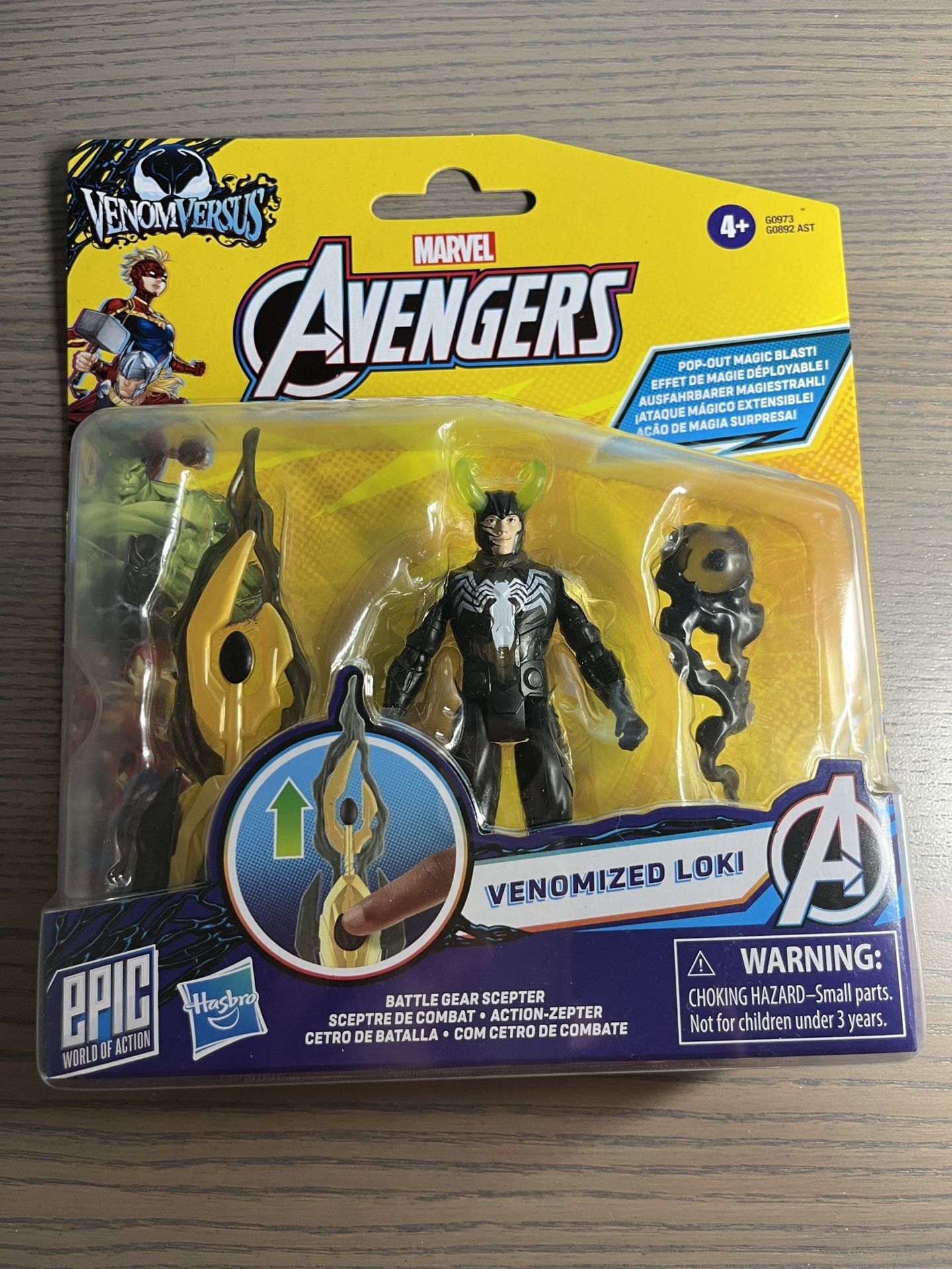 Marvel VenomVersus Venomized Loki Action Figure