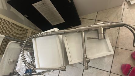 Kitchen Faucet with double handle