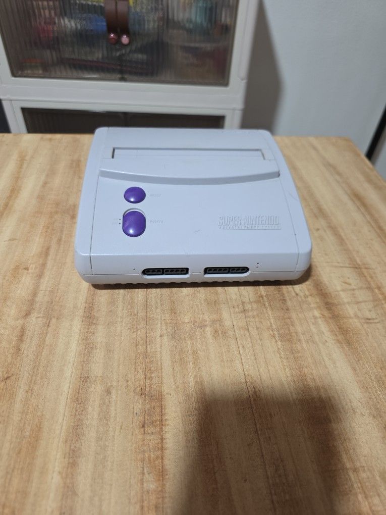 SUPER NINTENDO NES CONTROL DECK SYSTEM JR MINI SNES-101 CONSOLE ONLY