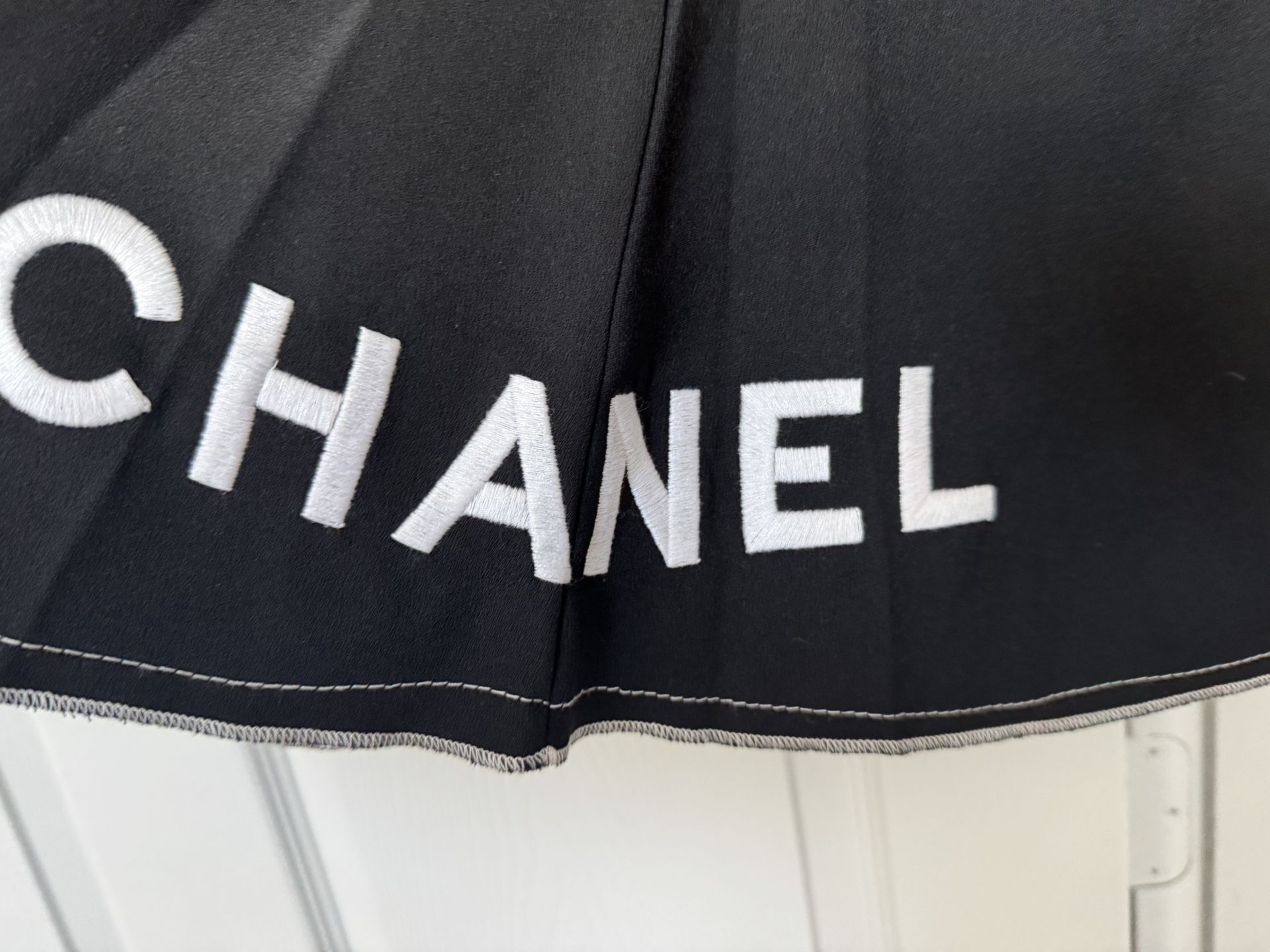 Chanel Vintage Logo Skirt