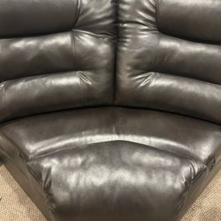 Leather Corner Sofa 