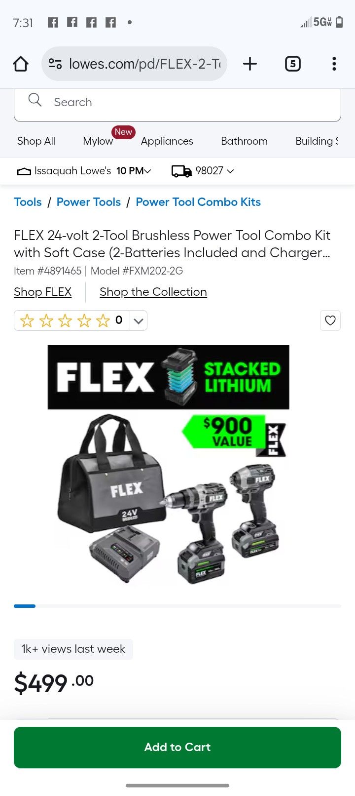 Flex Hammer Drill And Impact Driver 24 Brushless