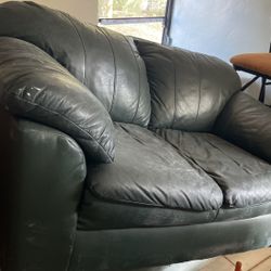 Leather Sofa 