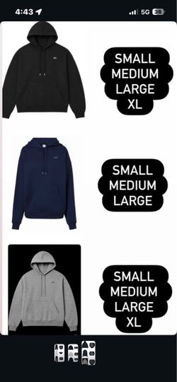 Alo hoodies and sweatpants