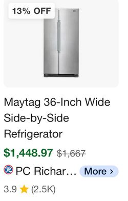 Maytag refrigerator