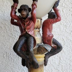 Monkey FLOOR lamp Chimpanzee Chimp Safari AFRICA AFRICAN 