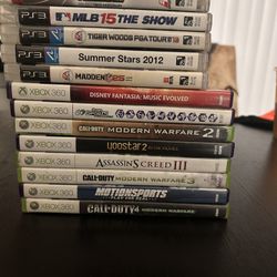 Pa3 + Xbox 360 Games 