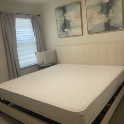 King Size Bed, And Frame